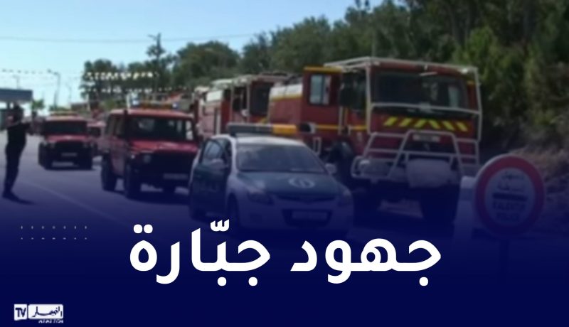 الحماية المدنية تروي تفاصيل إخماد الحرائق بتونس