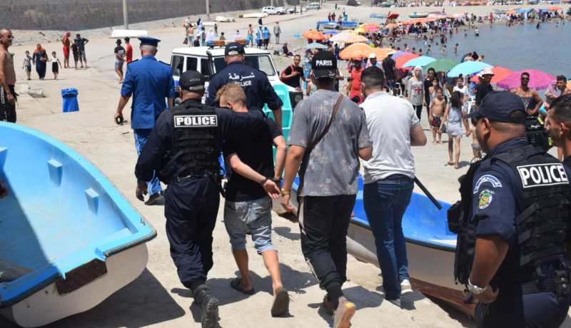 العاصمة: توقيف 138 شخصا والقضاء على 29 حظيرة عشوائية عبر الشواطئ