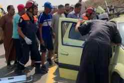 الشلف: 5 جرحى في إصطدام شاحنة بسيارة أجرة ببوقادير