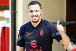 بن ناصر ضمن تشكيلة الميلان في مواجهة مارسليا