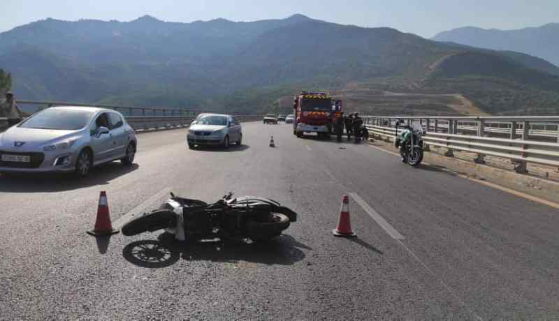 المدية..وفاة شاب اثر انحراف دراجة نارية بحوش المسعودي