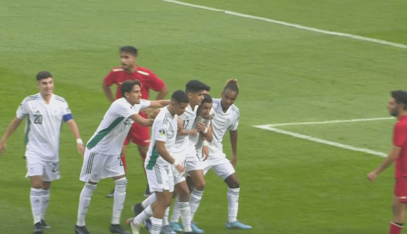 بالفيديو.. منتخب أقل من 20 عاما ينهي الشوط الأول لصالحه أمام لبنان