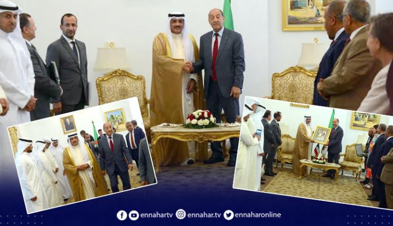 رئيس المحكمة الدستورية عمر بلحاج يستقبل وزير لشؤون تعزيز النزاهة بدولة الكويت