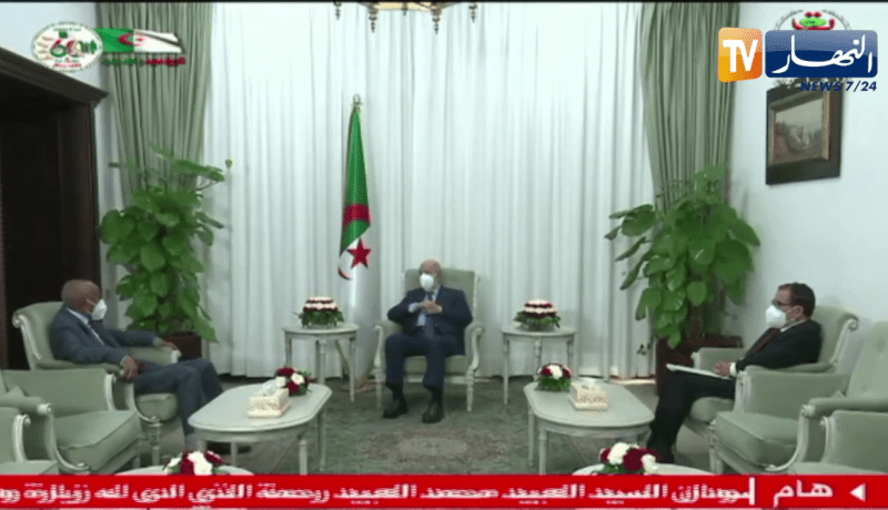 الرئيس تبون يستقبل سفيري غينيا والسودان لدى الجزائر