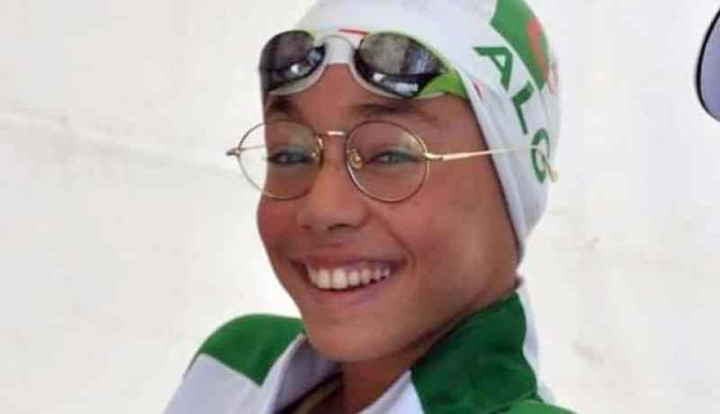 السباحة ايمان زيتوني تحسن رقمها القياسي الوطني