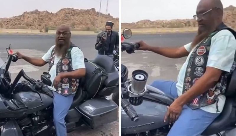 إمام الحرم المكي السابق يرد على منتقدي ارتداءه الجينز وقيادته دراجة هارلي