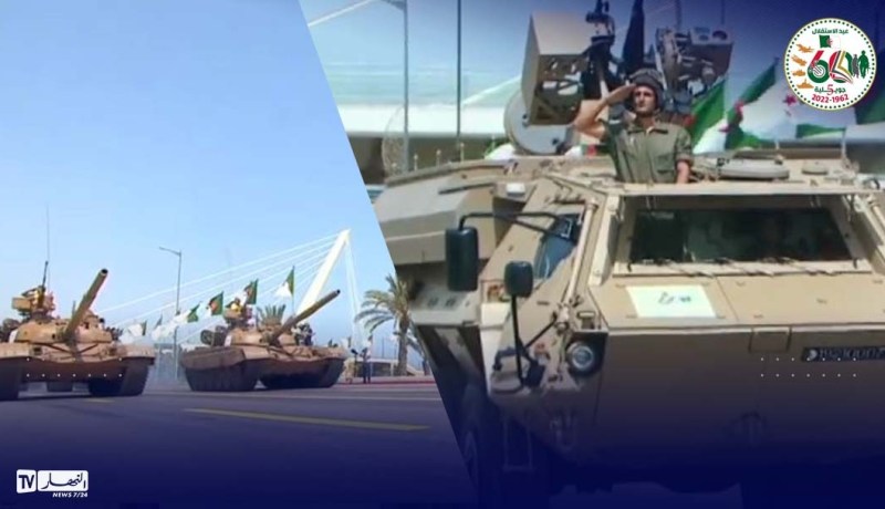 استعراض مبهر للعربات القتالية المعصرنة وFOX2 تخطف الأنظار