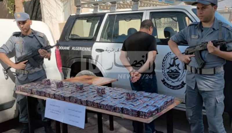 تيارت: الجمارك تحبط ترويج أكثر من 17 ألف قرص مهلوس