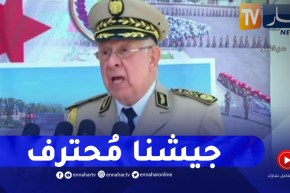 “الفريق أول شنقريحة:” الجيش بلغ مستوى عالي من النضج والإحترافية