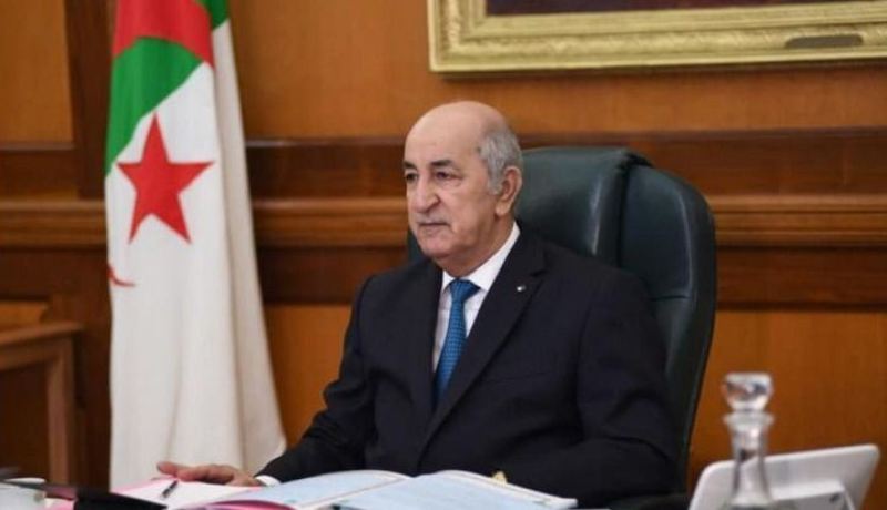 رئيس الجمهورية يتلقى التعازي من نظيره الموريتاني في ضحايا حرائق الغابات