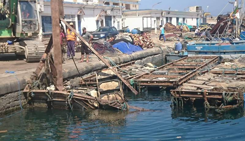 كان يشكل خطرا.. استبدال الرصيف العائم في ميناء الجزائر