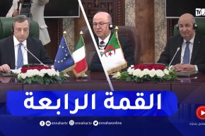 القمة الرابعة ما بين الحكومات الجزائرية -الإيطالية المنعقدة بقصر المرادية