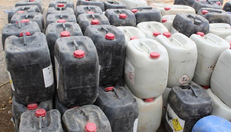 الجمارك: حجز 44 ألف لتر من الوقود الموجه للتهريب ببرج باجي مختار