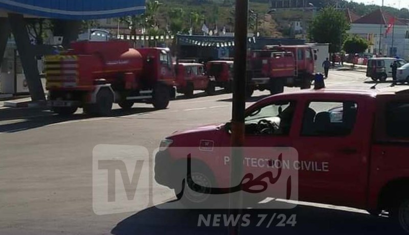 استقبال حافل لأعوان الحماية المدنية المتنقلين لتونس بعد عودتهم إلى أرض الوطن     