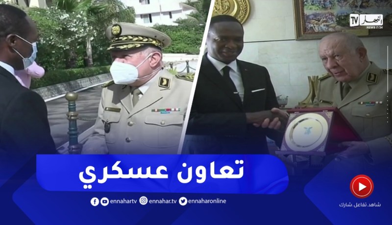 السعيد شنقريحة يستقبل الوزير الأول المنتدب لدى رئاسة جمهورية الكاميرون المكلف بالدفاع