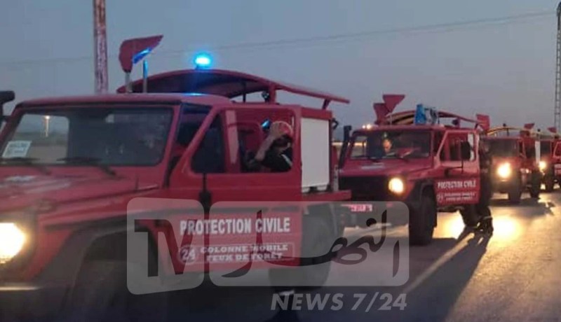 حريق جبل بوقرنين.. تونس تعيش حالة طوارئ