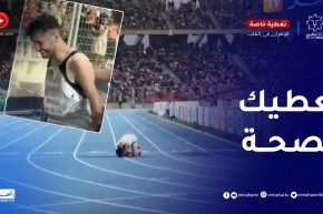 هكذا تفاعل الجمهور مع عداء من ذوي الهمم إحتل المرتبة الاخيرة في سباق شرفي بالمنافسة المتوسطية