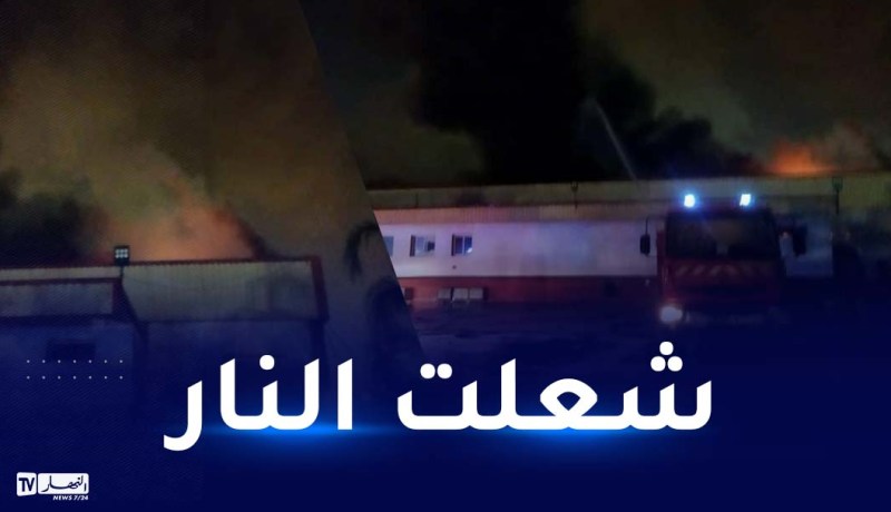 الجوية الجزائرية.. اندلاع حريق في مطار الجزائر