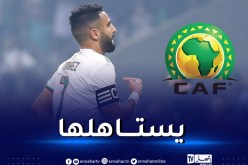 محرز ضمن قائمة العشرة لاعبين المرشحين لجائزة أفضل لاعب افريقي