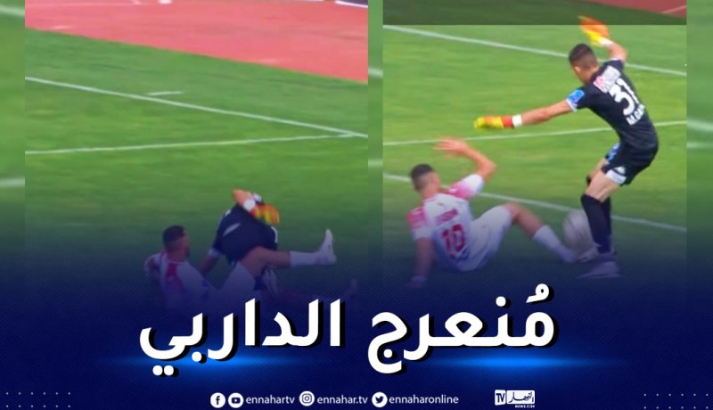 بالفيديو.. الحارس مرباح يرتكب خطأ فادحا في داربي المغرب