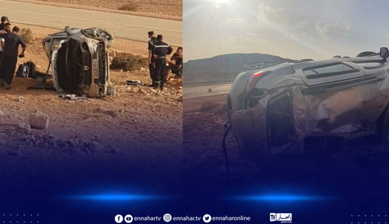 غرداية: قتيل وجريح في حادث انحراف سيارة ببريان