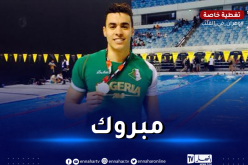 الألعاب المتوسطية.. السباح سحنون يُحقق البرونزية