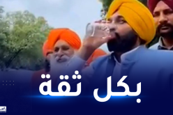 مسؤول هندي شرب من نهر مقدس ليثبت طهارته.. هذا ما وقع له