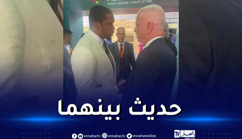 زفيزف يلتقي إيتو خلال مشاركته في المؤتمر 44 للإتحاد الإفريقي بتنزانيا