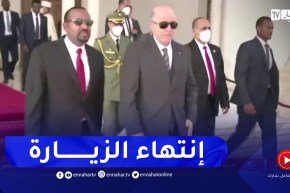 دبلوماسية: رئيس الوزراء الإثيوبي آبي أحمد علي ينهي زيارته إلى الجزائر