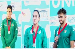 الجزائر تحصد أربعة ميداليات جديدة في البطولة الإفريقية للسباحة
