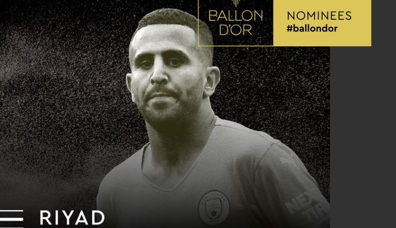 محرز سعيد بتواجده مع المرشّحين لنيل الكرة الذهبية