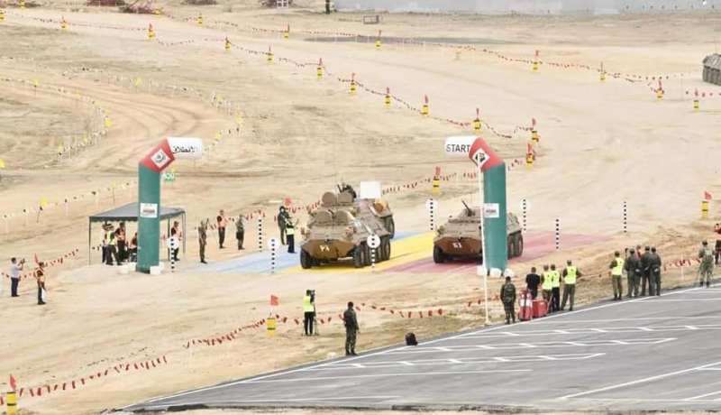 الألعاب العسكرية الدولية: إنطلاق سباق العربات القتالية
