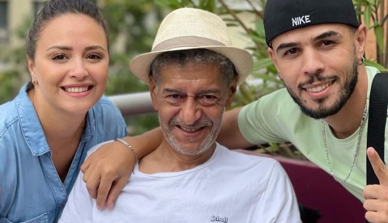 “سهيلة معلم” و”محمد خساني” يطمئنان على صحة الفنان القدير “أوقروت” بفرنسا