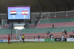 بالصور.. مصر تقصف لبنان بتسعة أهداف في كأس العرب