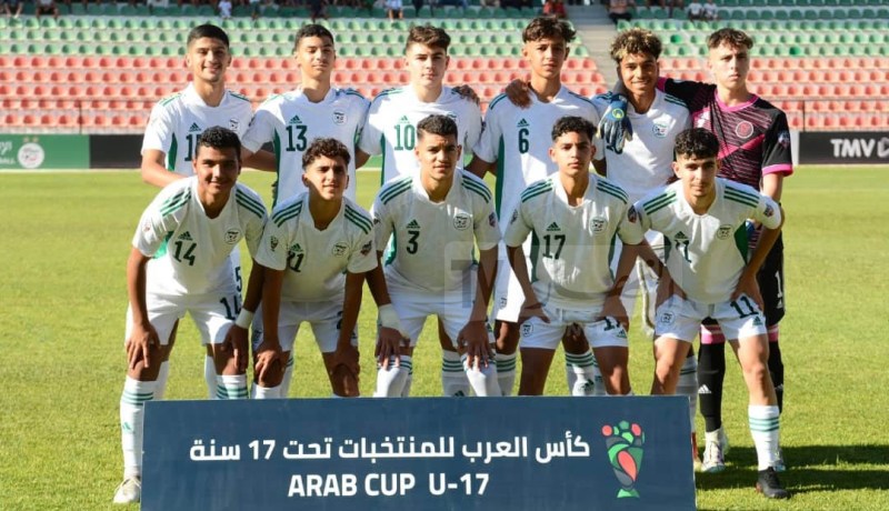 المنتخب الوطني لأقل من 17 سنة يدشّن منافسة العرب بفوز عريض
