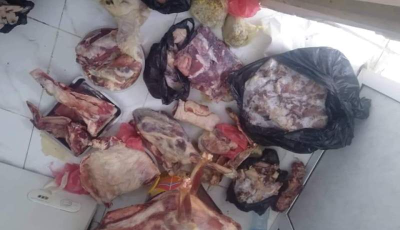 تيارت: ضبط 97 كلغ من اللحوم والأحشاء المجمدة فاسدة