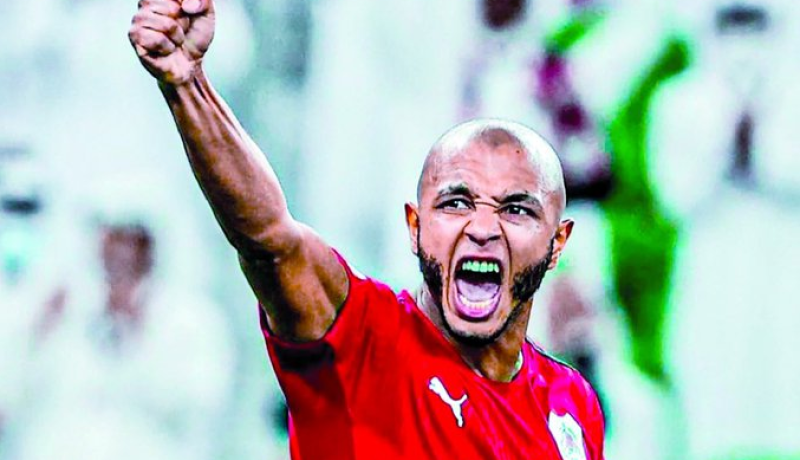 بالفيديو.. براهيمي ينفعل بعد خسارة الغرافة و “يقذف كل شيء” أمامه