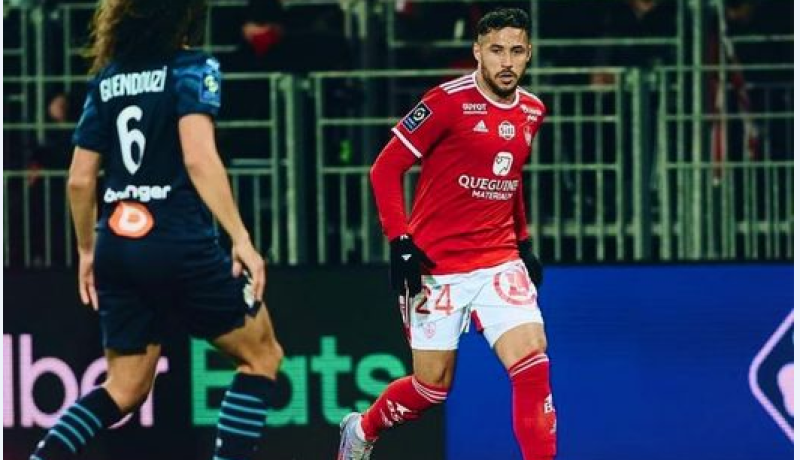 بلايلي يعود إلى تدريبات بريست ويطمئن الجميع