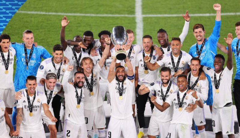ريال مدريد يحرز كأس السوبر الأوروبي
