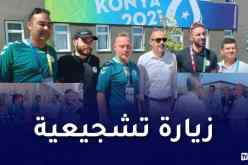 بالصور.. سبقاق و حماد يزوران الوفد الجزائري المشارك في الألعاب الإسلامية بتركيا