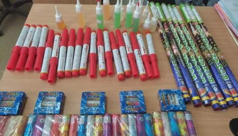 شرطة العاصمة: ضبط أزيد من 184 ألف وحدة من الألعاب النارية
