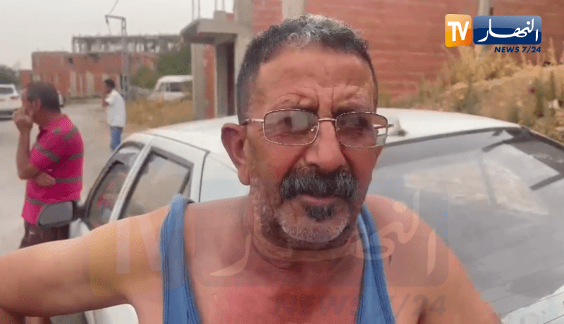 سطيف: اخ الضـ.ـحية من امام بيت العزاء بعين السبت يبكي حرقة على فقدان أخته وابنت أخته