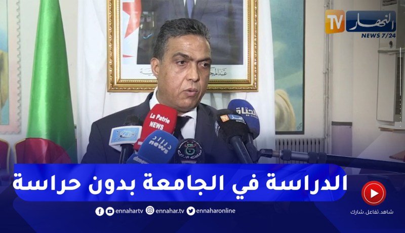 أسعيد زرب: بإمكان المحبوسين الإلتحاق  بالجامعة والدراسة في الفترة الصباحية والعوذة للمؤسسة العقابية