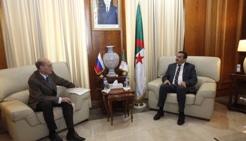 وزير الطاقة يستقبل السفير الروسي الجديد