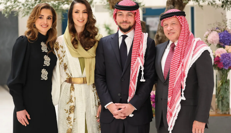 خطوبة ولي العهد الأردني من فتاة سعودية.. تعرف عليها