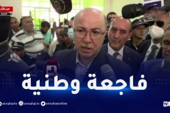 الوزير الأول.. سرعة الرياح فاقت 90 كلم/سا ساهمت في الحرائق وأغلب الضحايا من المصطافين