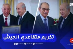 رئيس الجمهورية يترأس حفل تكريمي على شرف متقاعدي الجيش الوطني الشعبي