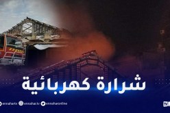 حريق سوق سطيف.. إصابة عون حماية مدنية واتلاف 50 محلا للحوم