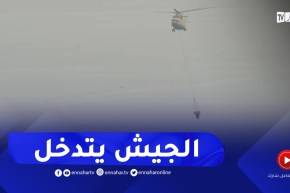 تيبازة: حوامات الجيش الوطني الشعبي تواصل عملية إخماد الحرائق