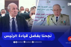 الفريق أول شنقريحة: بلادنا تسجل نجاحات متتالية وطنية ودولية في كل المجالات بفضل قيادة الرئيس تبون